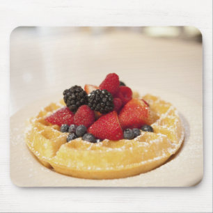 Frische Fruchtwaffel Mousepad