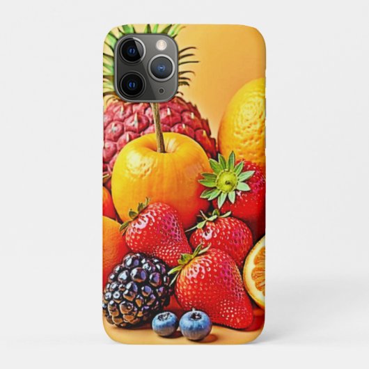 Frische Fülle: Lebendiges Frucht Erntes Design  Case-Mate iPhone Hülle (Rückseite)