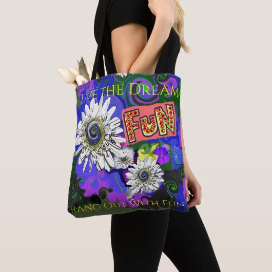 Frische Fun Pop Art Tasche (Von Nahem)