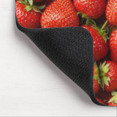 Frische Garten-Erdbeere Mousepad (Ecke)