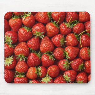 Frische Garten-Erdbeere Mousepad