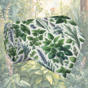 Frische Gartenkräuter Foodie-Küchenkrawatte Krawatte