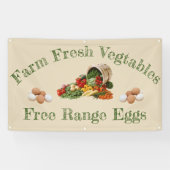 Frische Gemüse- & Eierbanner Banner (Horizontal)