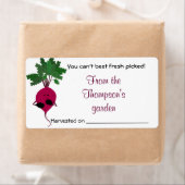 Frische Gemüse kann nicht mit einem Etikett verseh (Insitu)