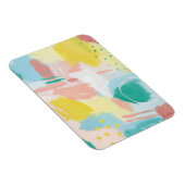 Frische Gesichter Abstrakt - Frühlingsfarben Magnet (Rechte Seite)