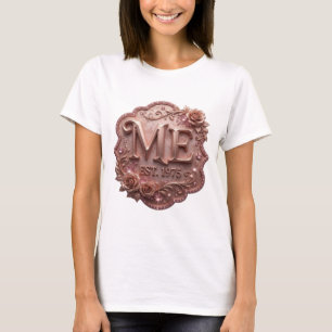 Frische Gold ME EST 1975 Slogan Design T-Shirt