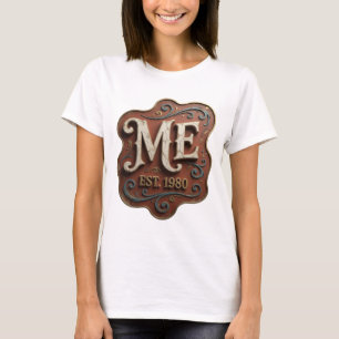 Frische Gold ME EST 1980 Custom Design T-Shirt