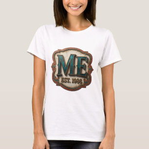 Frische Gold ME EST 1986 Custom Design T-Shirt