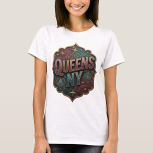 Frische Gold QUEENS NY T-Shirt