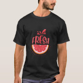 Frische Grapefruit-Saft Grafik T-Shirt (Vorderseite)