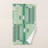 Frische grüne Frische Badhandtuch Set (Handtuch)