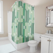 Frische grüne Frische Duschvorhang (Beispiel)