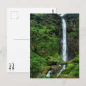 Frische grüne Gewässer Postkarte (Vorne/Hinten)