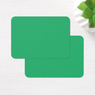 Frische Grüne Identität Premium-Visitenkarten