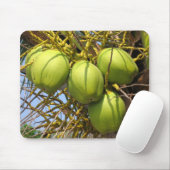 Frische grüne Kokosnüsse Mousepad (Mit Mouse)
