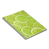 Frische grüne Limon Notizblock (Rechte Seite)