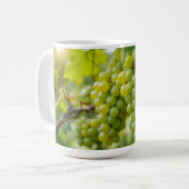 frische grüne Trauben Kaffeetasse (Vorderseite Links)