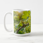 frische grüne Trauben Kaffeetasse (Links)