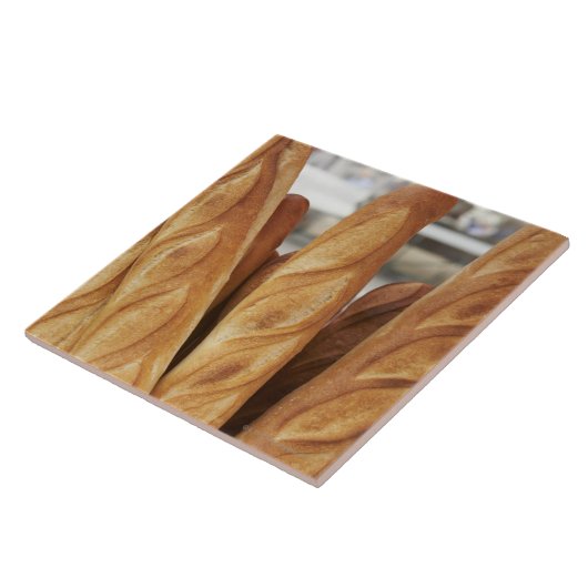 Frische, heiße Stangenbrote Fliese (Seite)