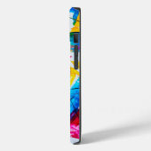 Frische, helle Farben Abstrakte Kunst Case-Mate iPhone Hülle (Rückseite / Links)
