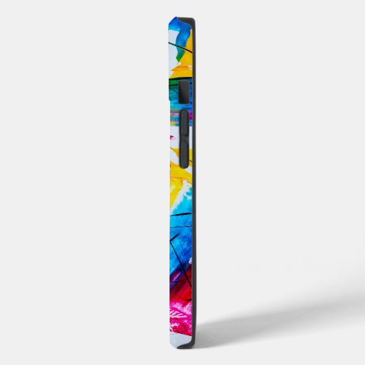 Frische, helle Farben Abstrakte Kunst Case-Mate iPhone Hülle (Rückseite / Links)