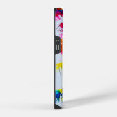 Frische, helle Farben Abstrakte Kunst iPhone Hülle (Rechte Seite)