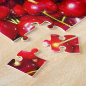 Frische, helle Rote Kirschen auf dem Pier Puzzle (Seite)