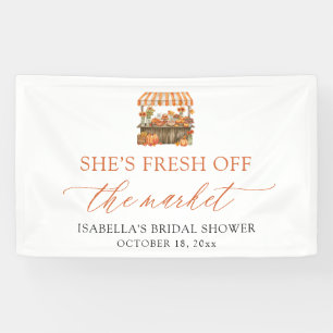 Frische Herbst-Bridal-Shower-Willkommensdekoration Banner