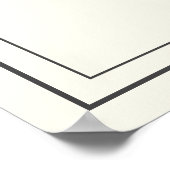 Frische Herbsternte Herbstposter Poster (Ecke)