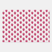 Frische Himbeeren Geschenkpapier Set (Vorderseite 2)
