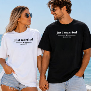 Frische Hochzeit - Benutzerdefiniertes Paar Frisch T-Shirt