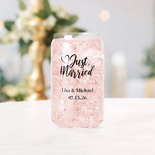 Frische Hochzeit Dosenglas