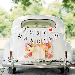 Frische Hochzeit Hochzeits-Abschied Auto-Dekoratio Wimpelkette