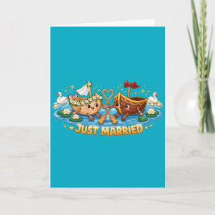 Frische Hochzeit Süße Boote Hochzeit Karte