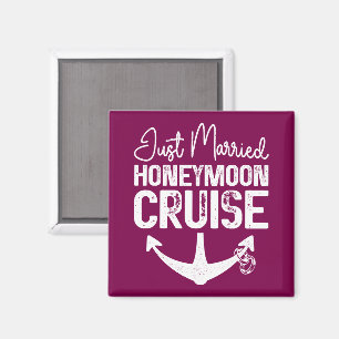 Frische Hochzeits-Hochzeitskreuzfahrt Ring passend Magnet