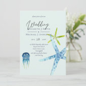 Frische Hochzeitsfeiern im modernen Strandleben (Stehend Vorderseite)