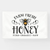 Frische Honigverkäufer anbauen Banner (Horizontal)