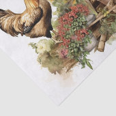 Frische Hühner Seidenpapier (Ausschnitt)