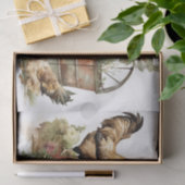 Frische Hühner Seidenpapier (Geschenk)