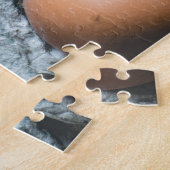 Frische Hühnereier in Karton Puzzle (Seite)