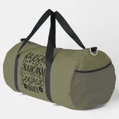 Frische Ironie Täglich Serviert  Duffle Bag (Rechte Ecke)