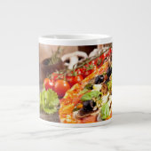 Frische italienische Pizza Jumbo-Tasse (Vorderseite)
