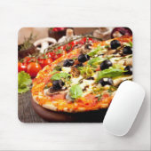 Frische italienische Pizza Mousepad (Mit Mouse)