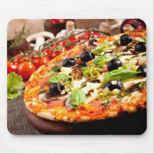 Frische italienische Pizza Mousepad