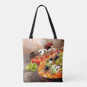 Frische italienische Pizza Tasche (Rückseite)