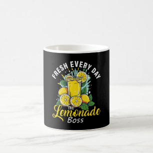 Frische jeden Tag The Lemonade Boss Kaffeetasse