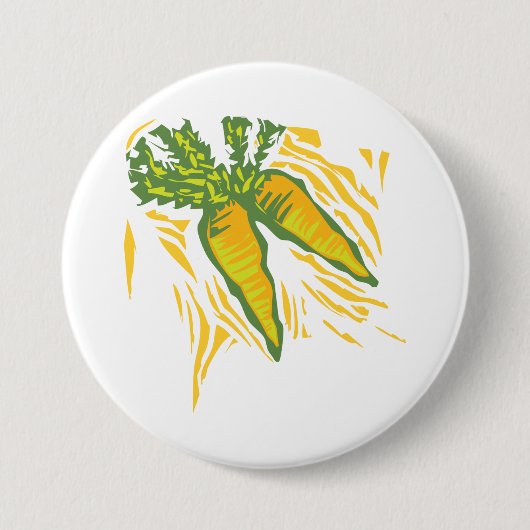 Frische Karotten Button (Vorderseite)
