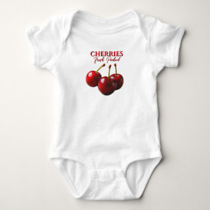 Frische Kirschen Baby Strampler