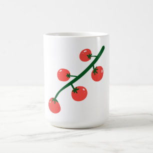 Frische Kirschtomaten Geschenk für Gärtner und Köc Kaffeetasse