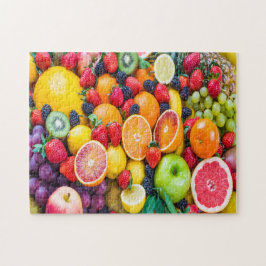 Frische köstliche Früchte Jigsaw Puzzle